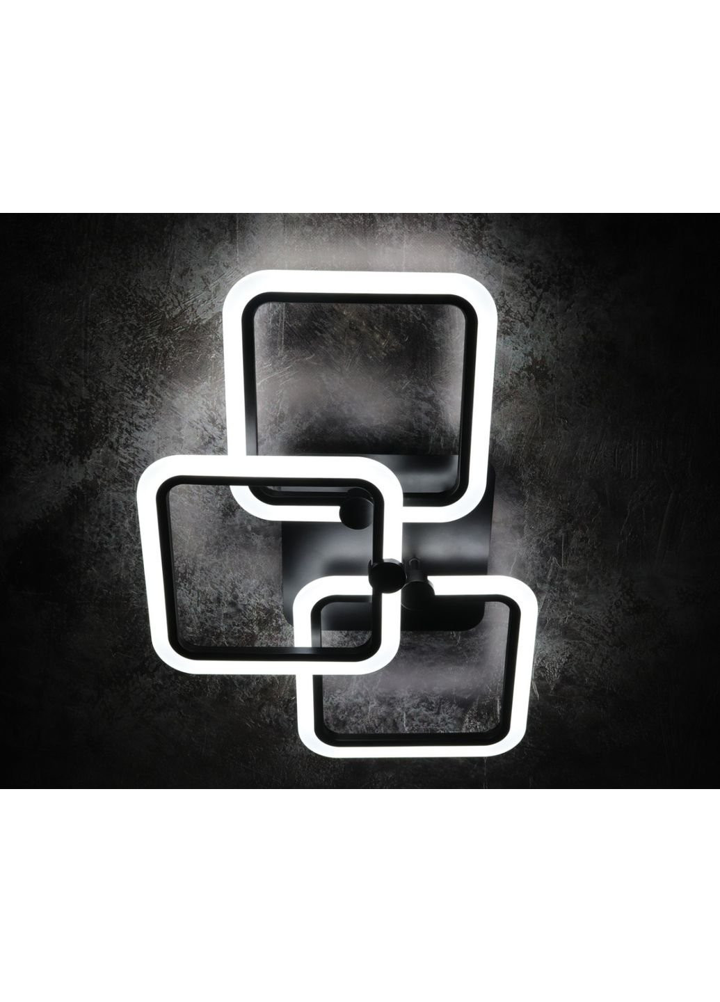 Люстра стельова LED з пультом A2503/3S-bk Чорний 11х41х60 см. Sunnysky (253630538)