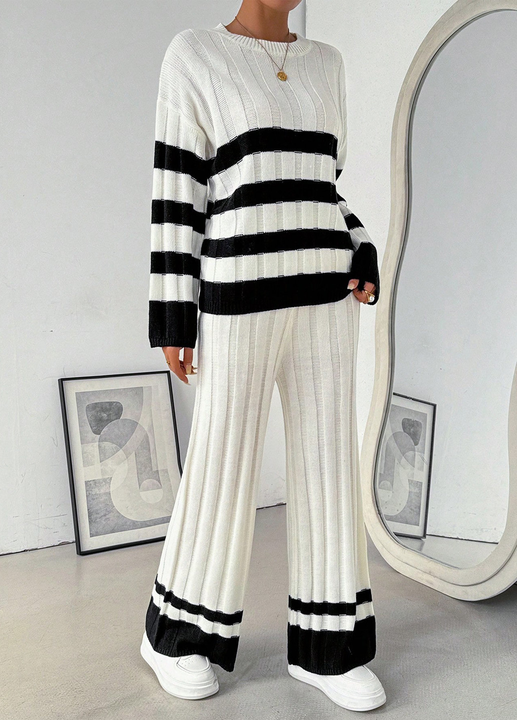 Костюм (джемпер, брюки) SHEIN (325706854)