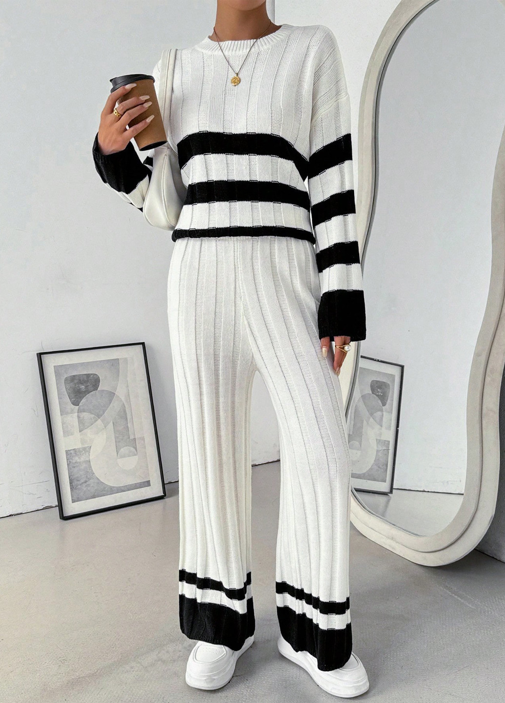 Костюм (джемпер, брюки) SHEIN (325706854)