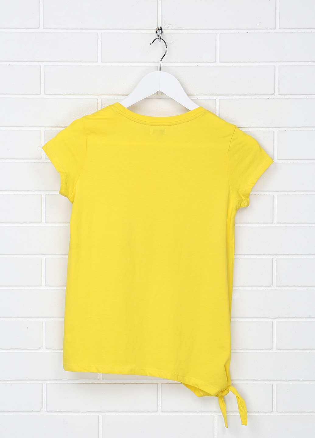 Желтая летняя футболка OVS