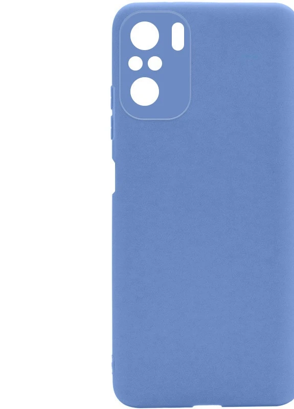 Силіконовий чохол Candy Full Camera для Xiaomi Redmi Note 10 Блакитний / Mist blue (is_00000048030_4) Epik (237834656)