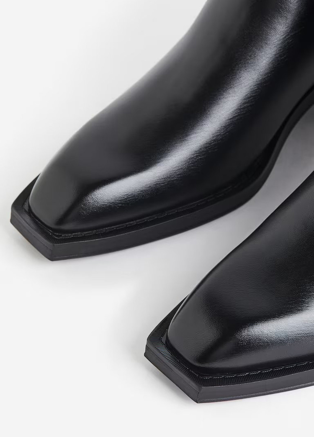Черные осенние ботинки H&M