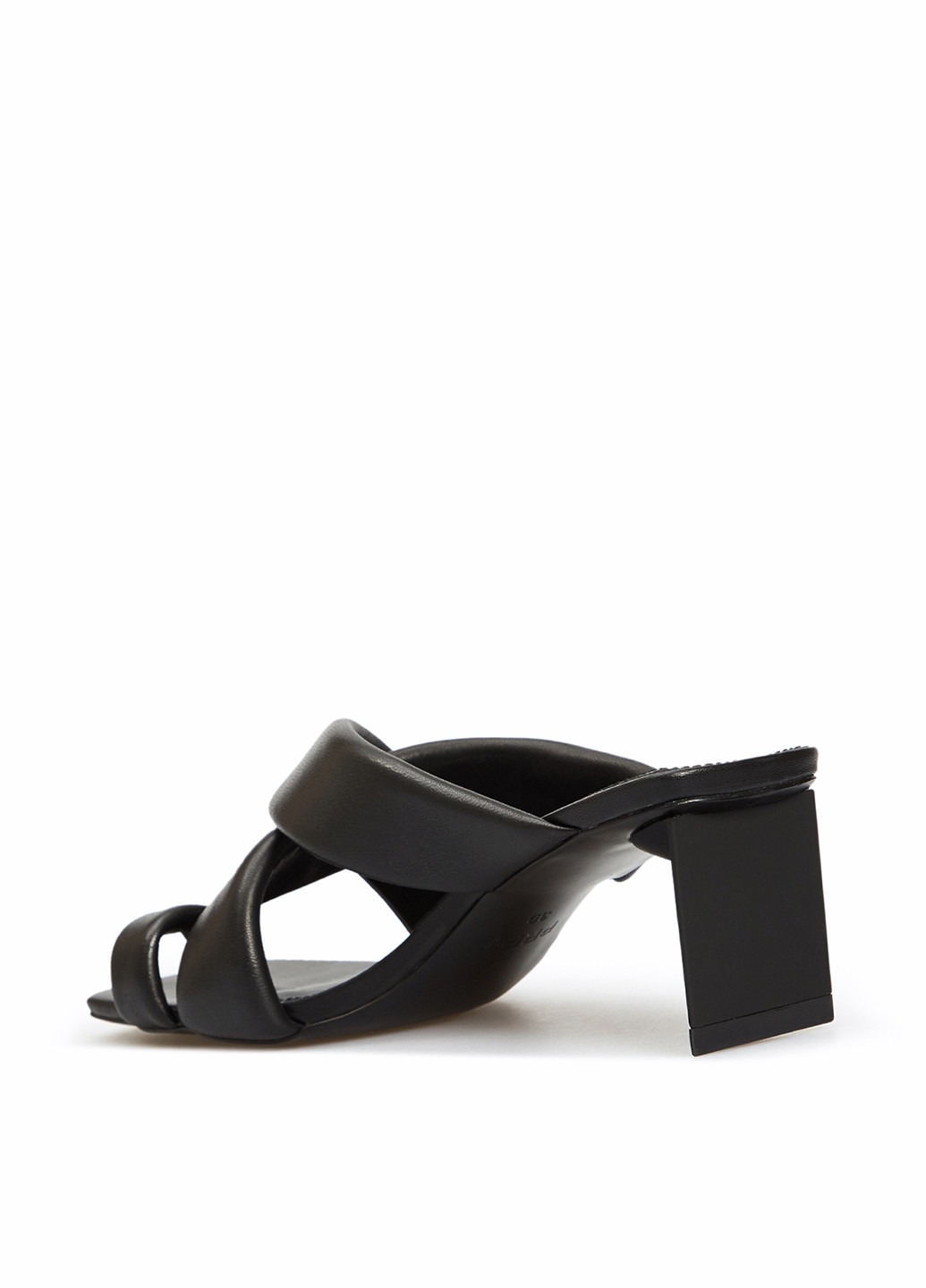 Черные шлепанцы PRPY