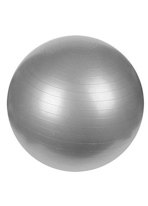 Мяч для фитнеса 65 см серый (фитбол, гимнастический мяч для беременных) EF-65-Gy EasyFit (243205404)