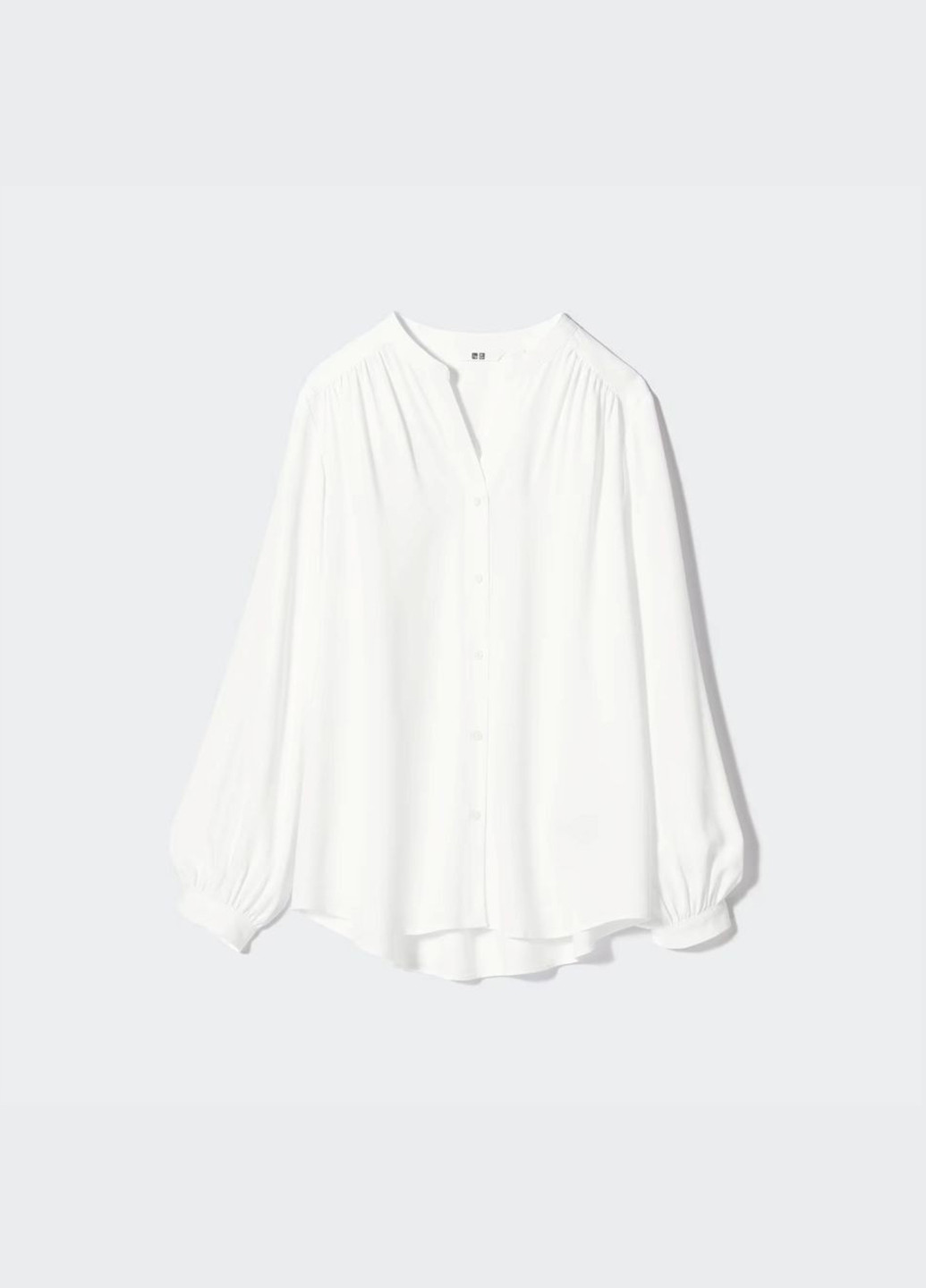 Біла блузка Uniqlo