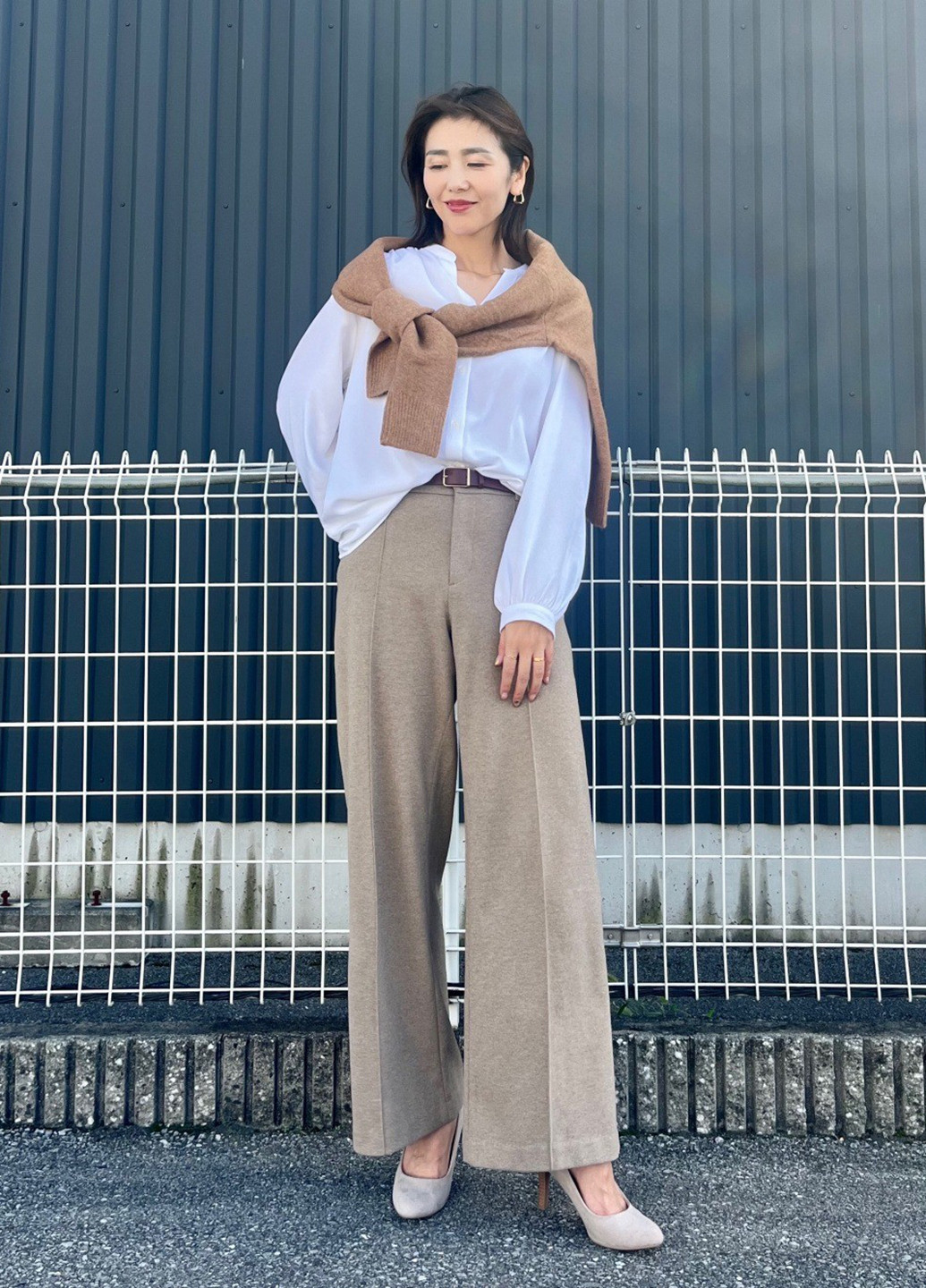 Біла блузка Uniqlo