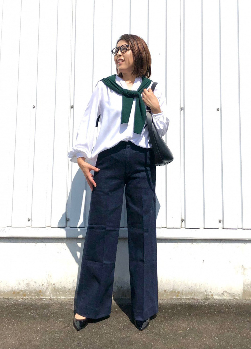 Біла блузка Uniqlo