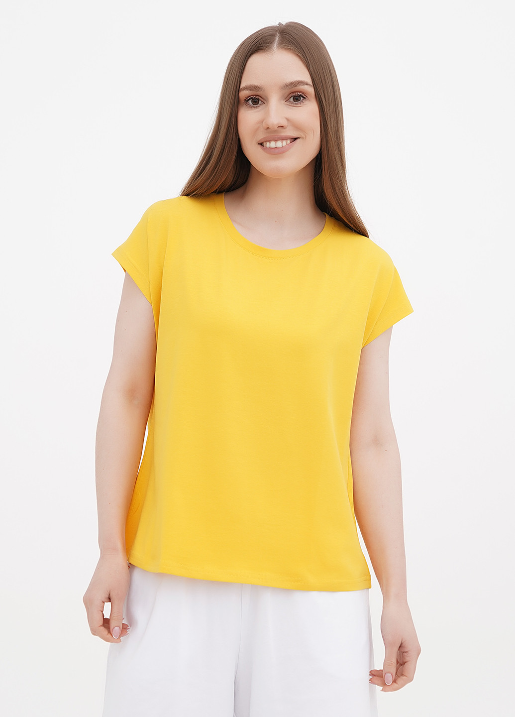 Жовта літня футболка Only Women