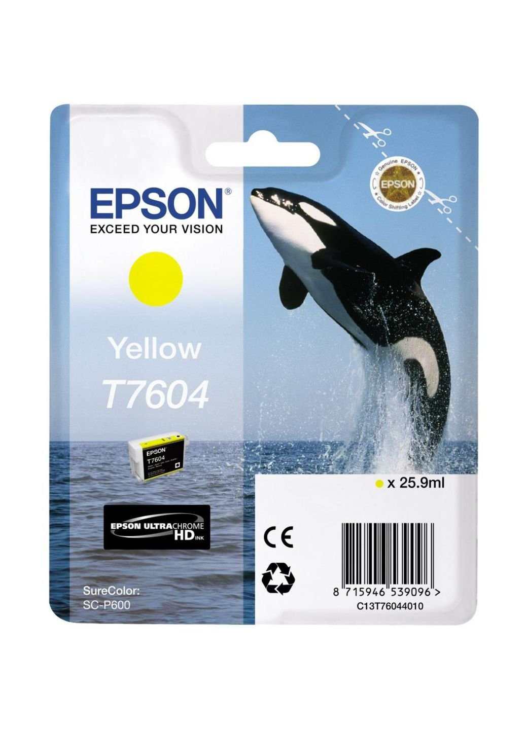 Картридж (C13T76044010) Epson surecolor sc-p600 yellow (247618076)