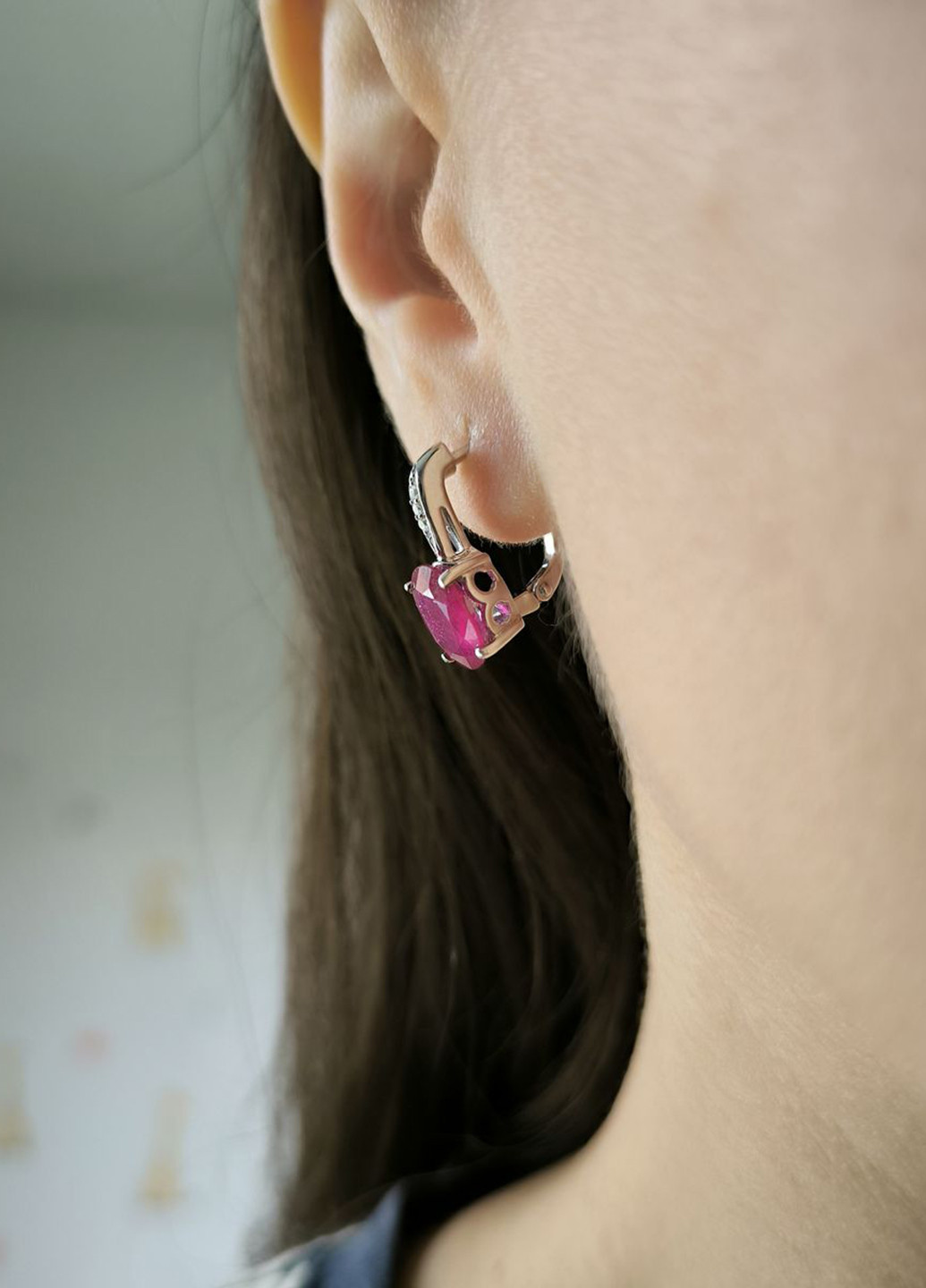 Сережки Silver Flame (354214657)