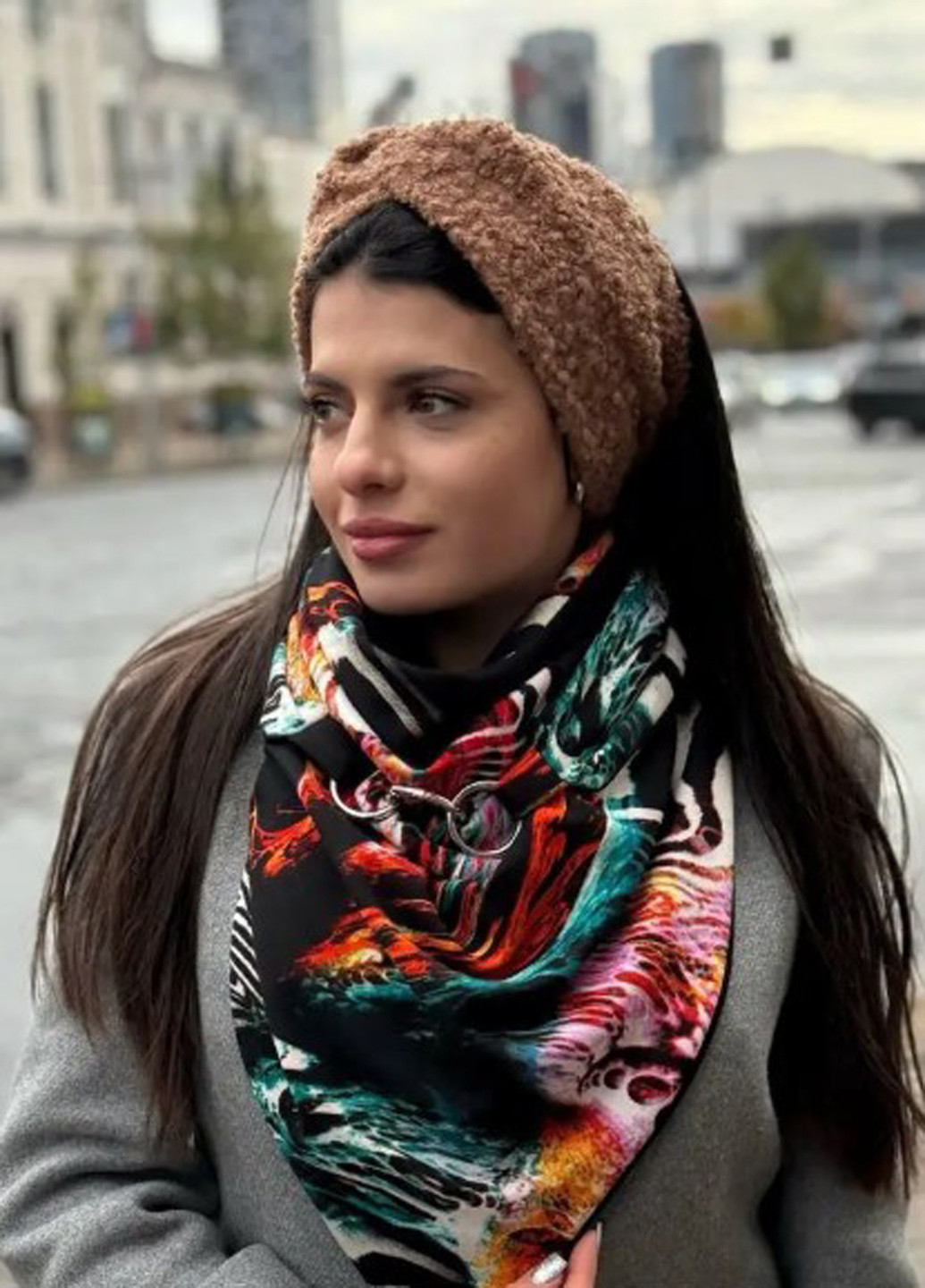 Шарф-снуд двусторонний My Scarf (369094743)