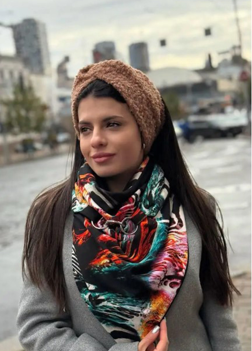 Шарф-снуд двусторонний My Scarf (369094743)