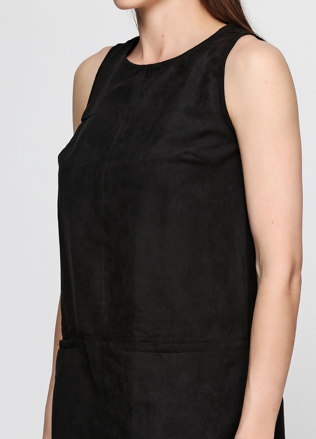 Черное кэжуал платье а-силуэт Esmara однотонное