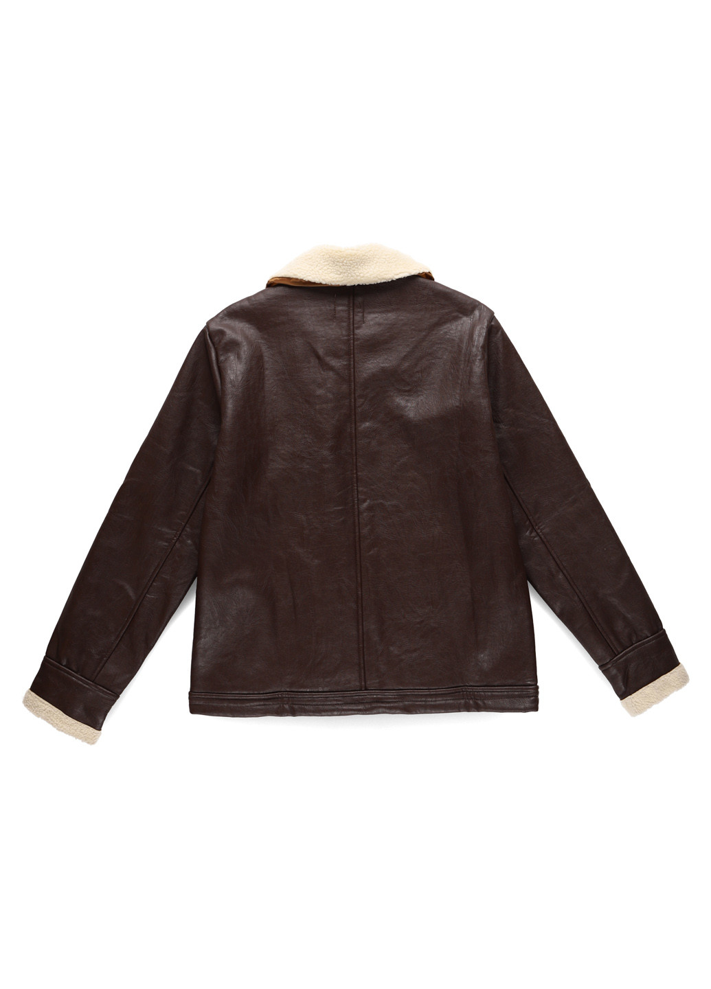 Темно-коричнева демісезонна куртка Boohoo