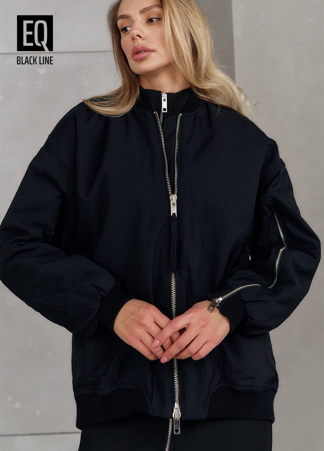 Бомбер EQUILIBRI на молнии (329324496)