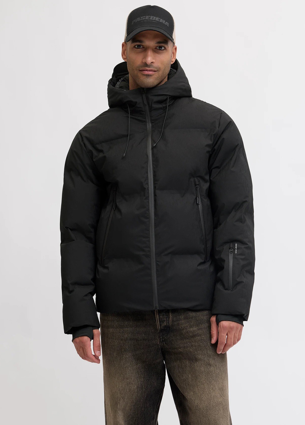 Черная зимняя куртка Jack & Jones