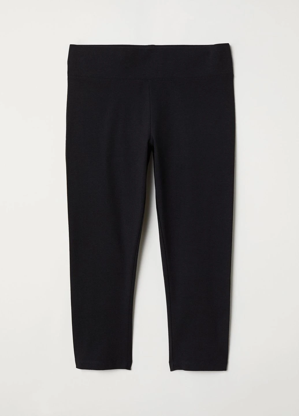 Черные демисезонные леггинсы H&M