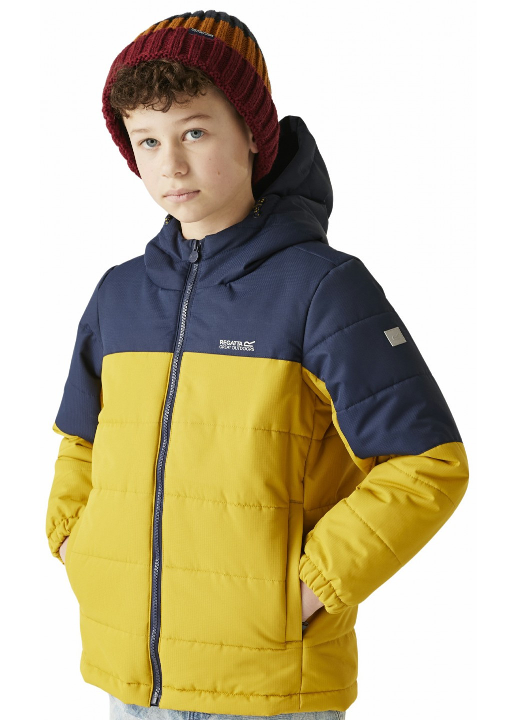 Жовта зимня куртка Regatta