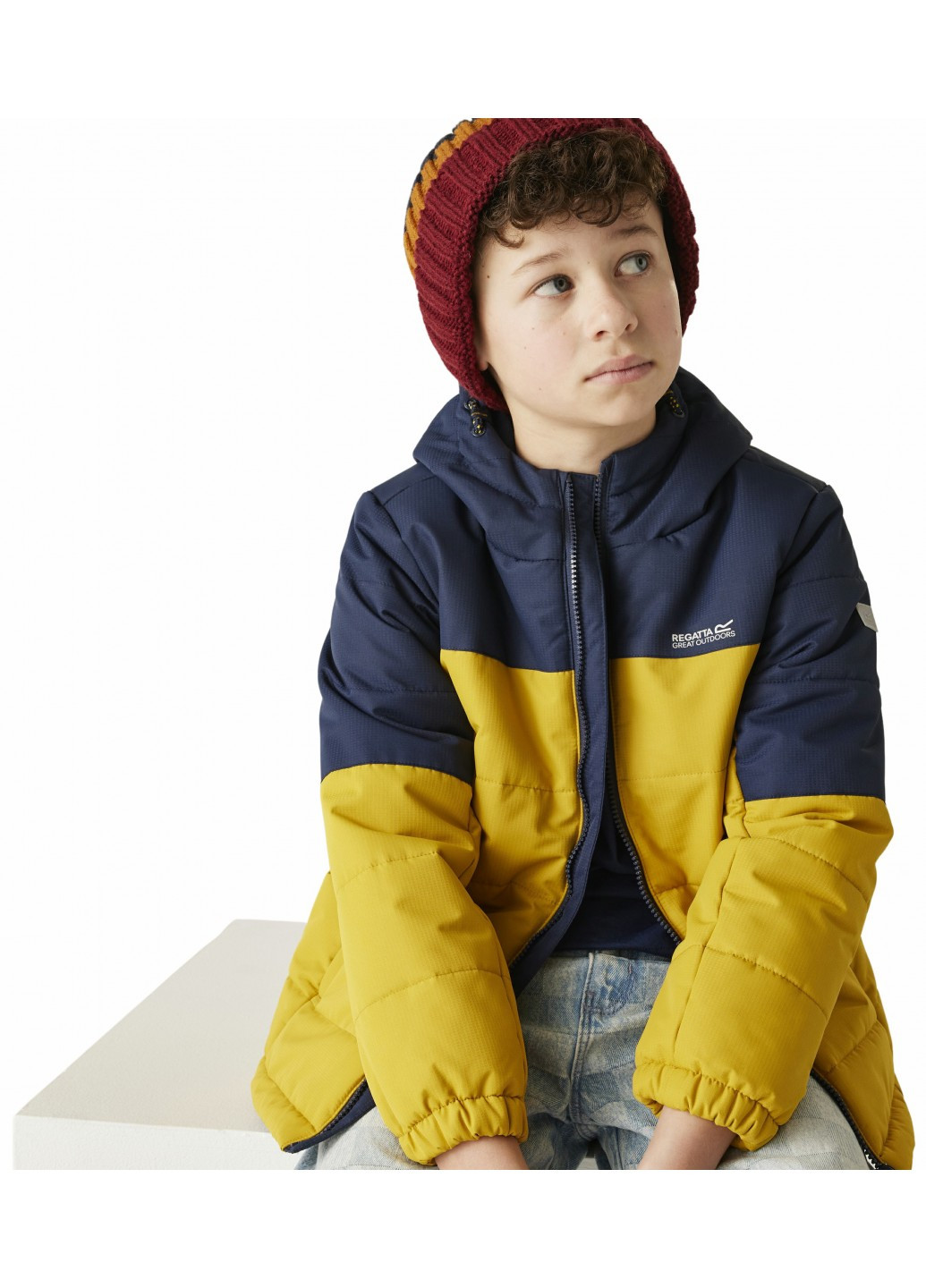 Жовта зимня куртка Regatta