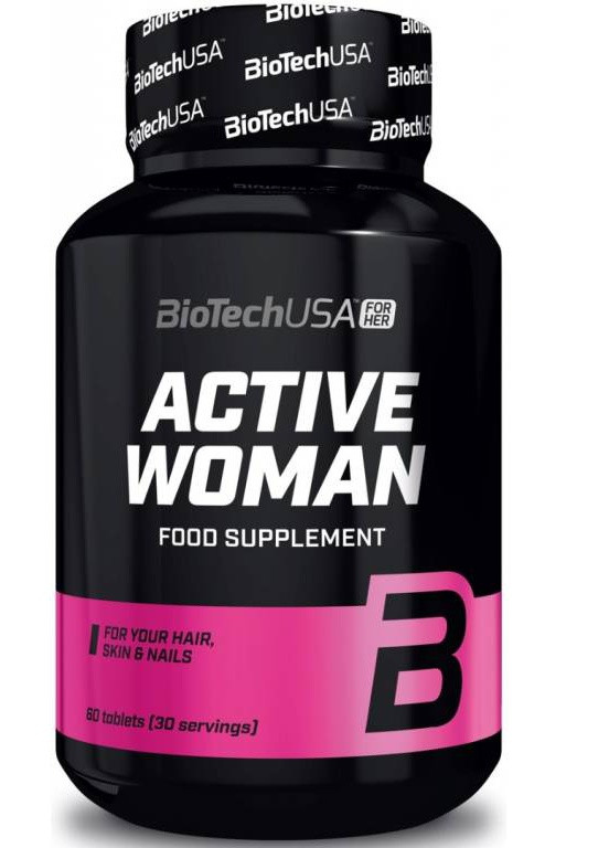 Вітамінний комплекс для жінок USA Active Women 60 tabs Biotech (254325692)