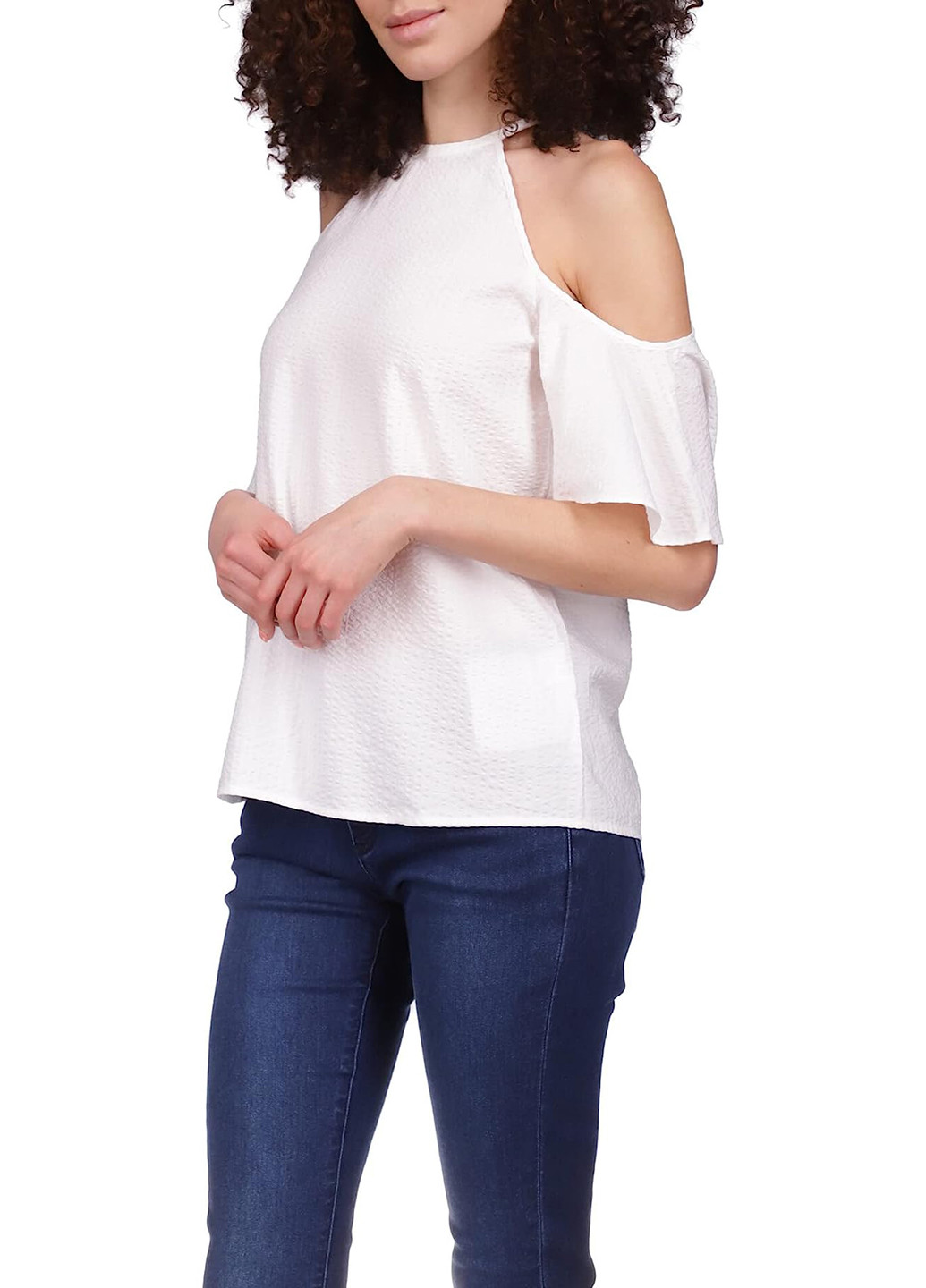 Белая летняя блуза Michael Kors
