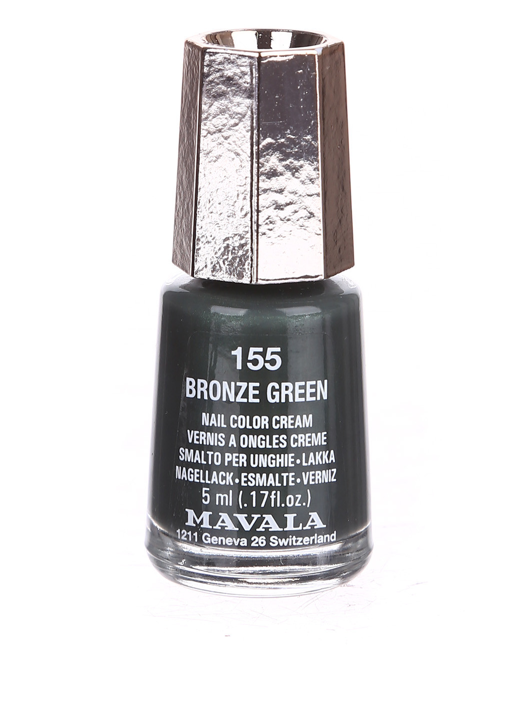 Лак для ногтей Bronze Green, 5 мл Mavala (15580479)