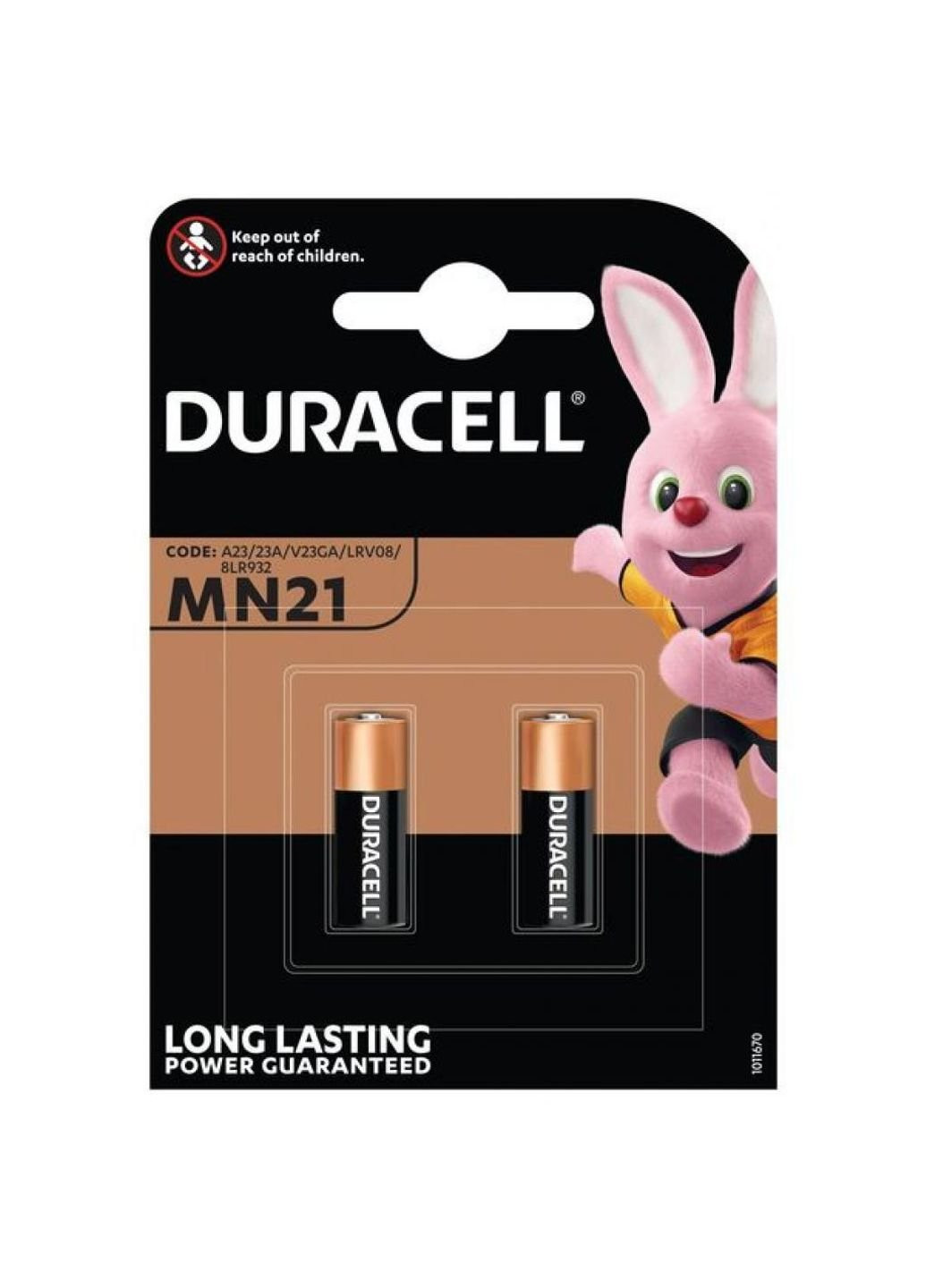 Батарейка MN21 / A23 12V * 2 (5007812) Duracell (251411804)