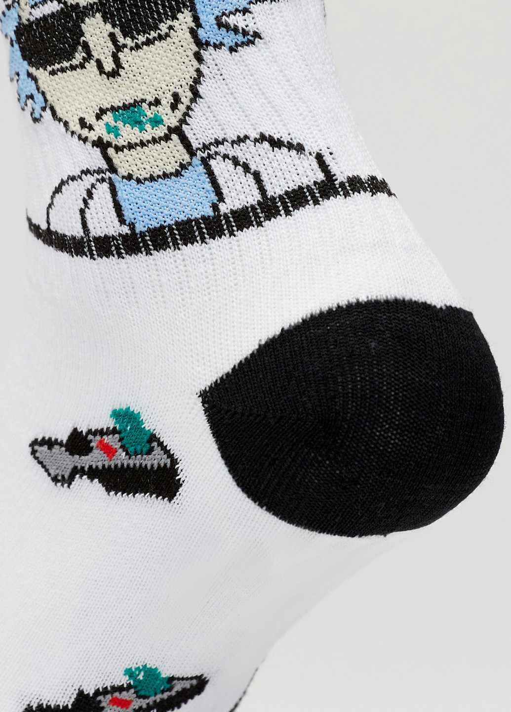 Носки Рик и Морти Rock'n'socks белые повседневные