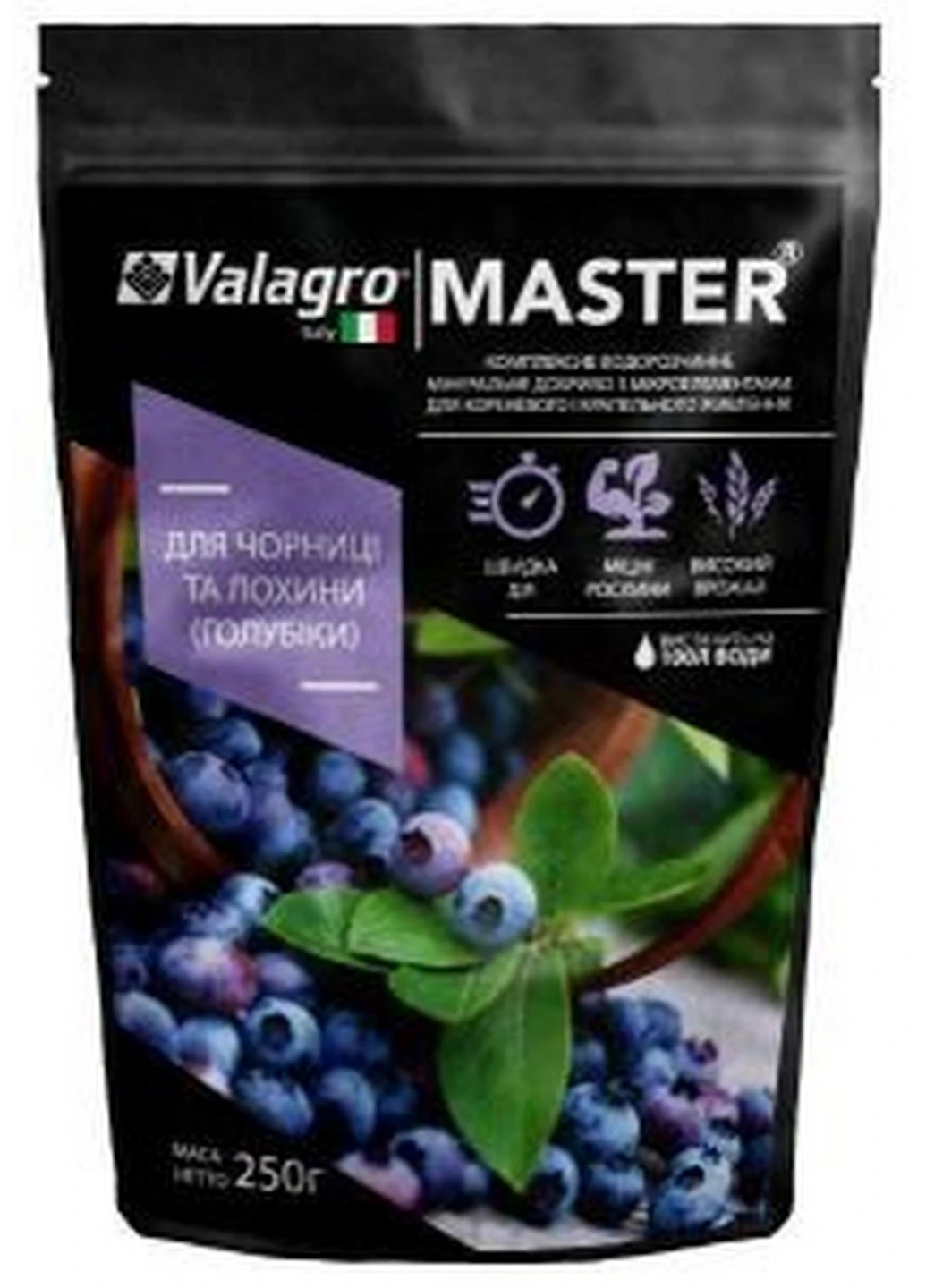 Добриво Master (Майстер) для чорниці, лохини 250 г Valagro (215327113)