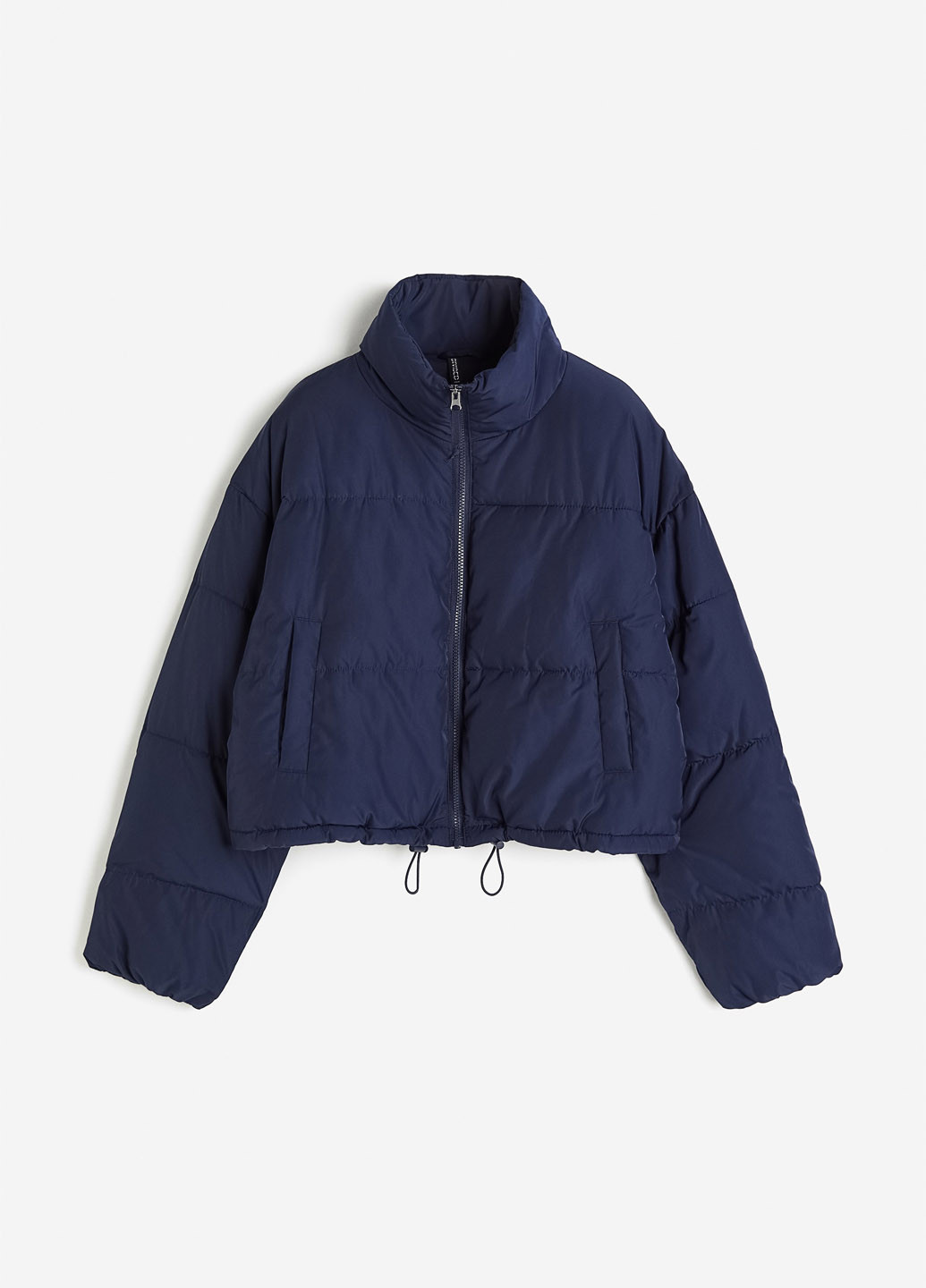 Темно-синя зимня куртка H&M