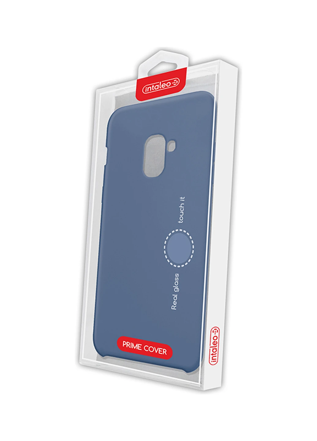 Чохол (Velvet) для Samsung J6 (J600) 2018 (синій) Intaleo для Samsung J6 (J600) 2018 (синий) (131339966)