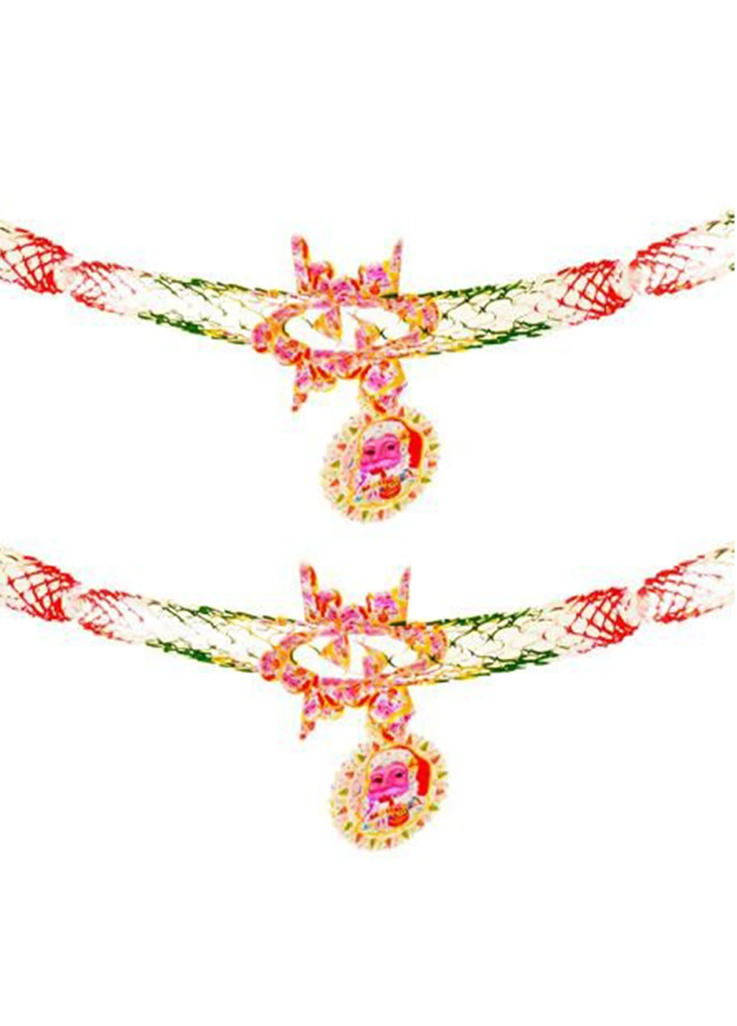 Гирлянда-гармошка с подвесками, 21,5х43х300 см NewYEAR (64641537)