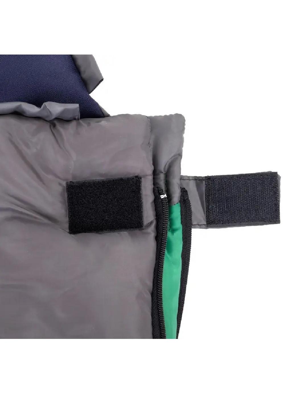 Спальный мешок с капюшоном спальник военный туристический одеяло в поход 220х80 см (473160-Prob) Серый Unbranded (253967329)