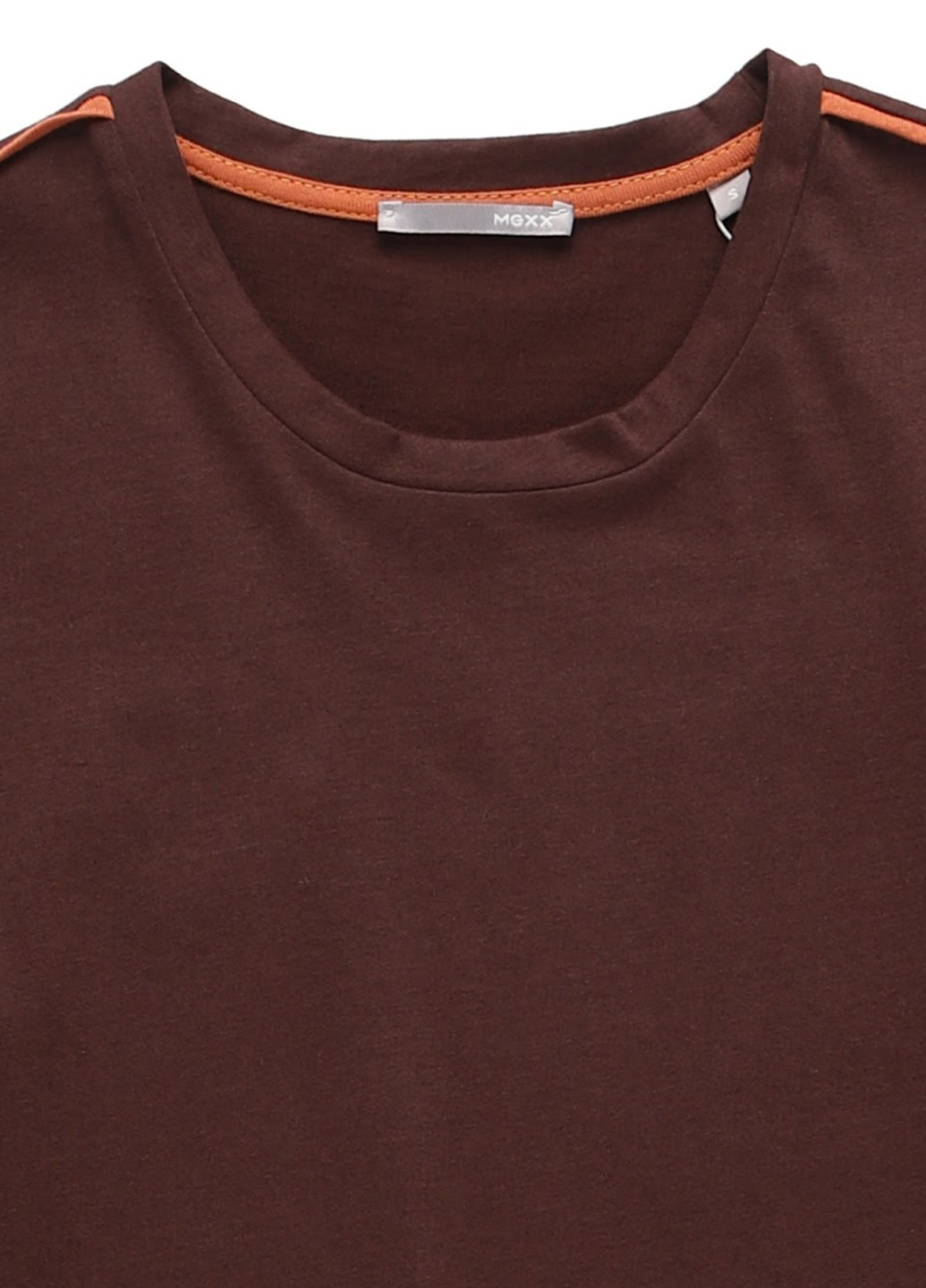 Коричневая футболка Mexx