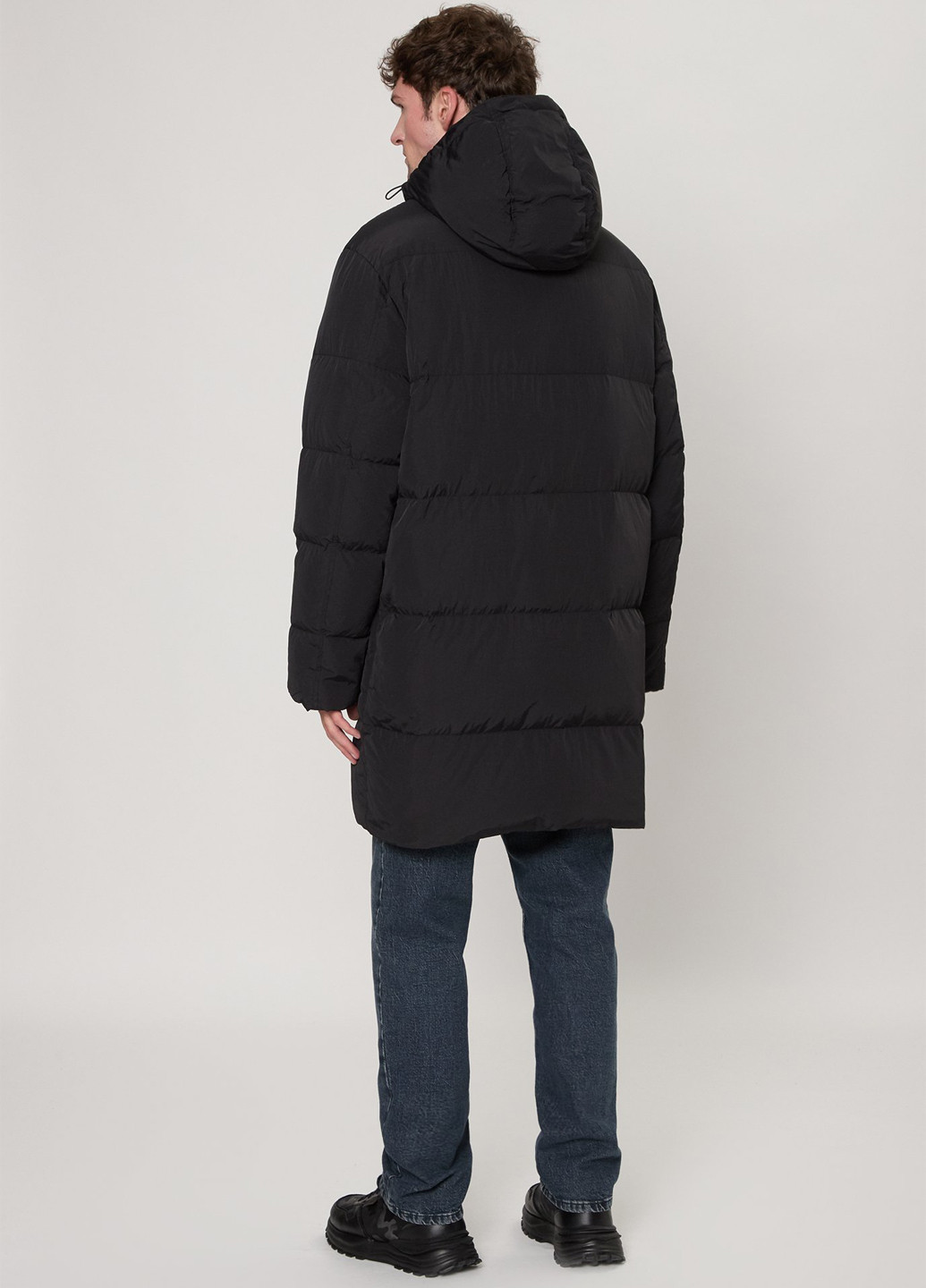 Чорний зимній Пуховик PRPY