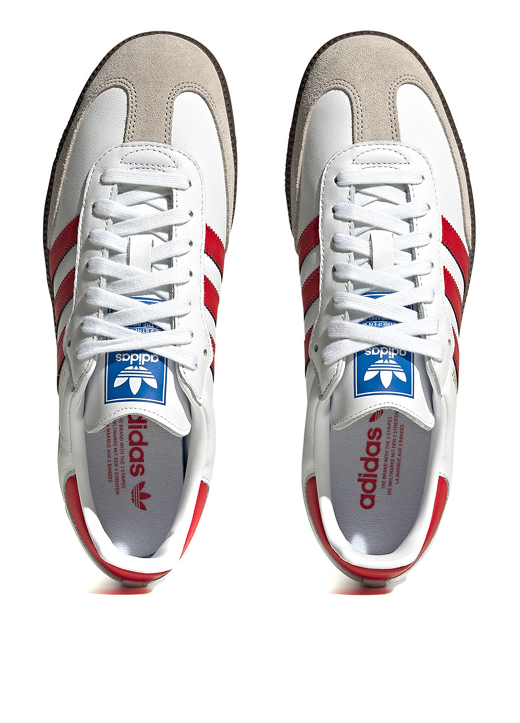 Белые всесезонные кроссовки adidas SAMBA OG