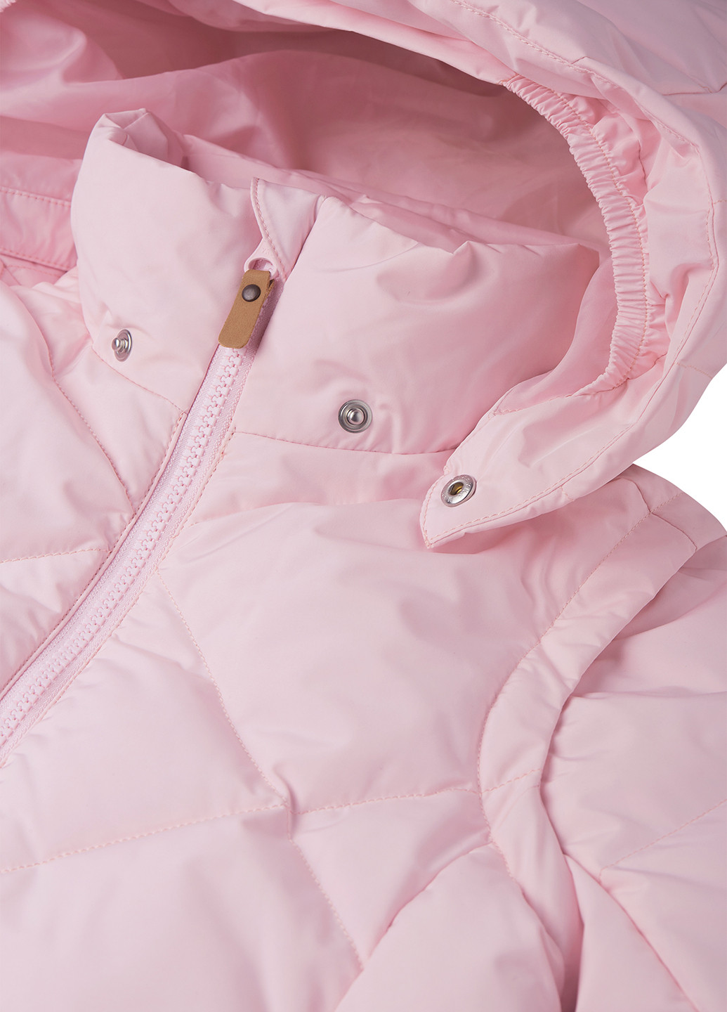 Розовая зимняя куртка пуховая 2в1 Reima Paahto