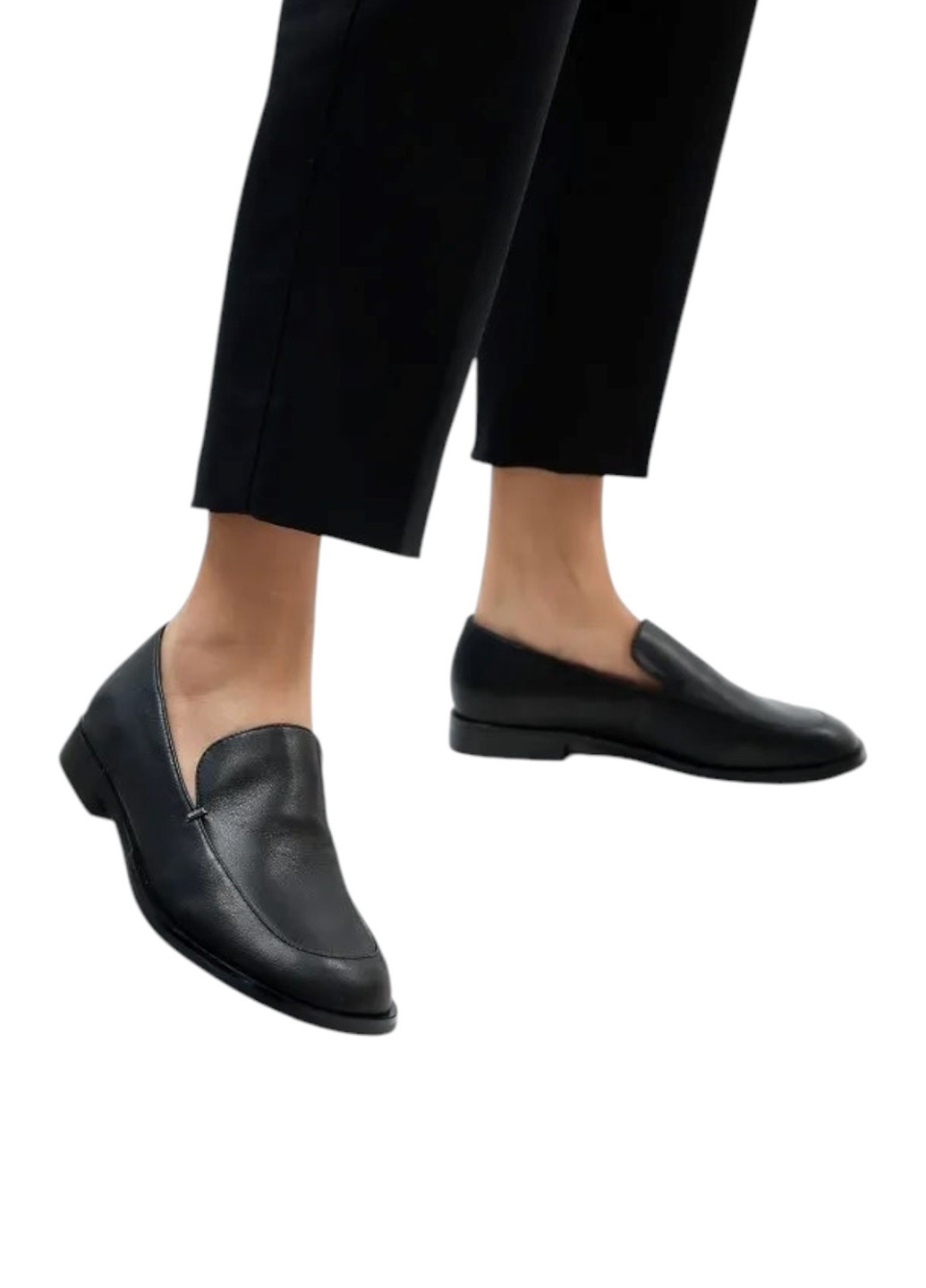 ALLSY Туфли лоферы черный з натуральная кожа, китай — демисезон (361427725)