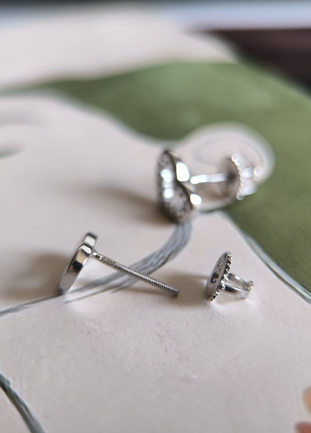 Серьги Silver Flame (369649152)