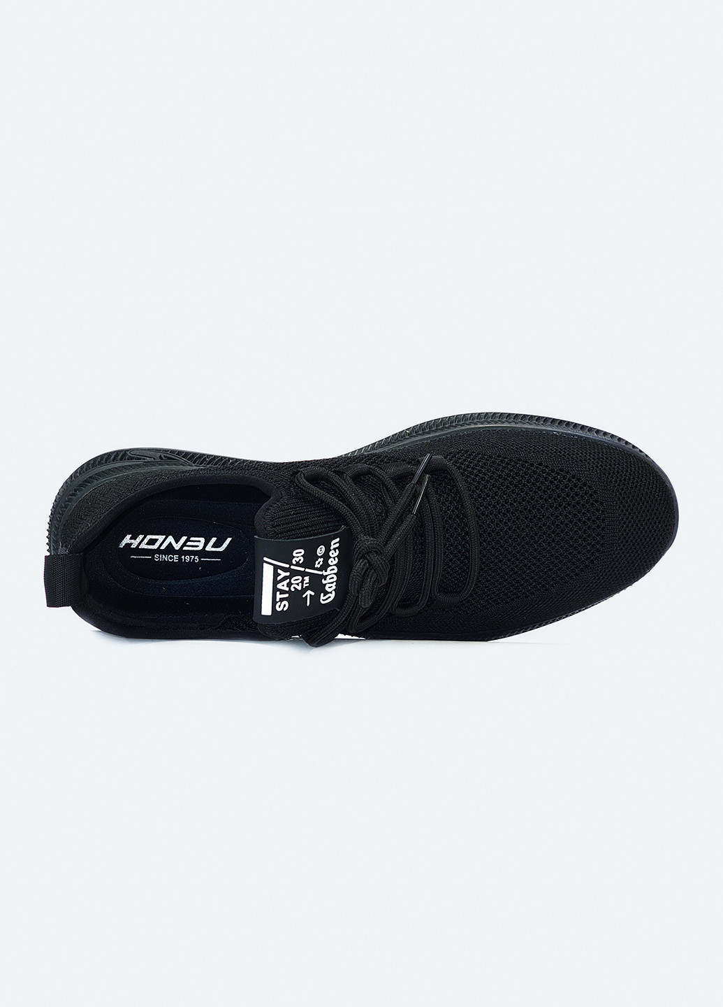 Чорні Осінні чоловічі літні кросівки чорні на шнурках 44 Fashion
