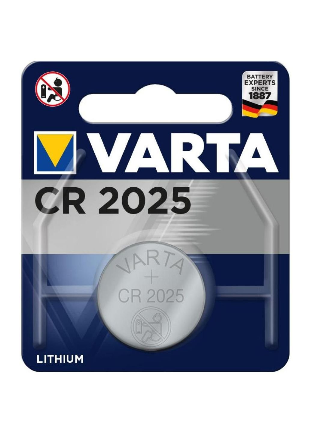 Варта CR2025 Літієва батарея (06025101401) Varta (251411900)
