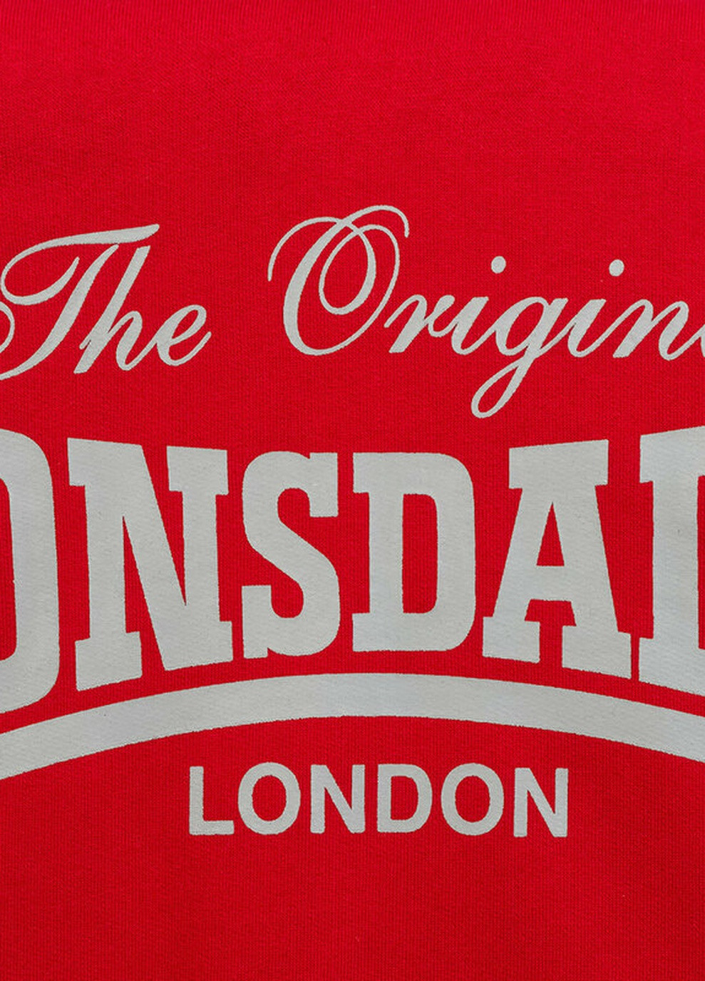 Худі Lonsdale BRUNDALL логотипи комбіновані кежуали