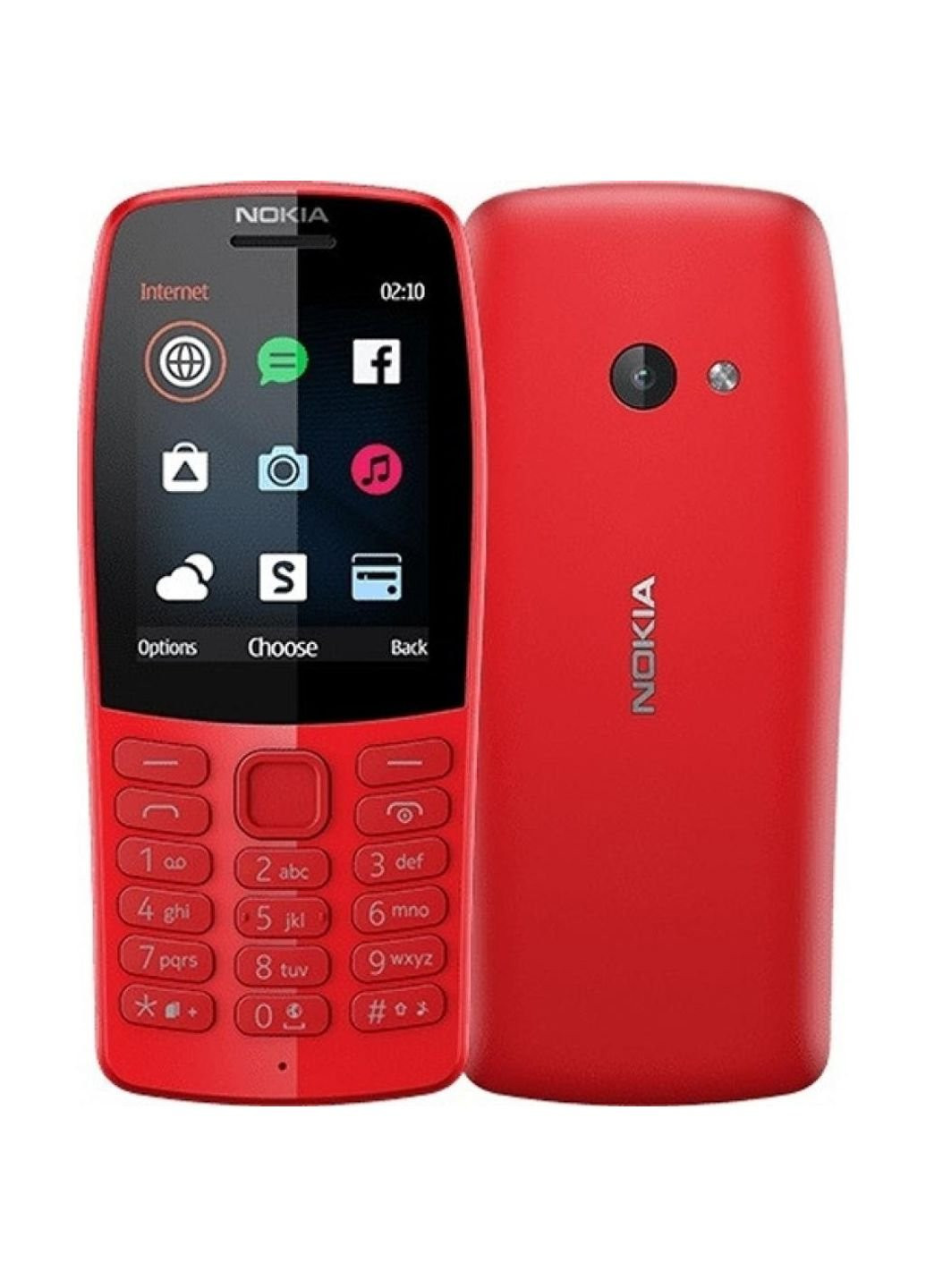 Мобильный телефон (16OTRR01A01) Nokia 210 ds red (253507547) ‣ Купить в  интернет-магазине Каста ‣ Киев, Одесса, Харьков ‣ Доставка по всей Украине!  (#253507547)