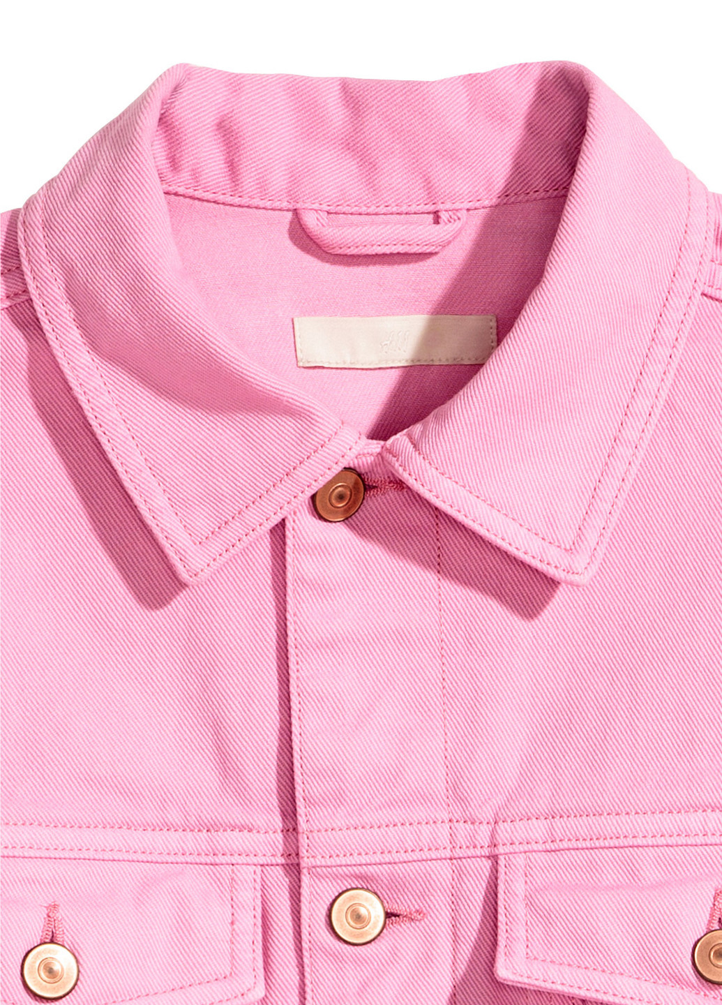 Розовая демисезонная жакет H&M