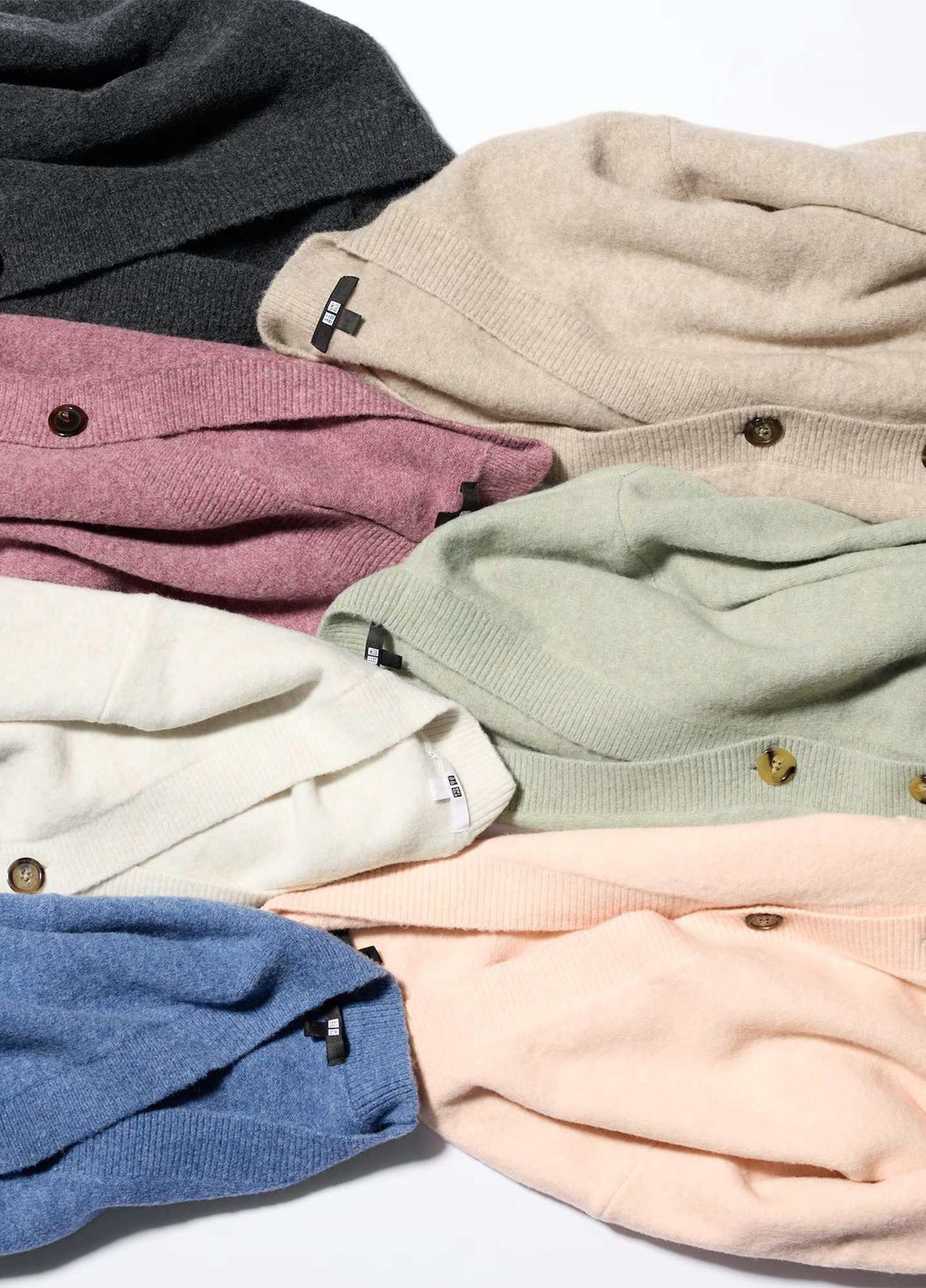 Розовый демисезонный кардиган Uniqlo