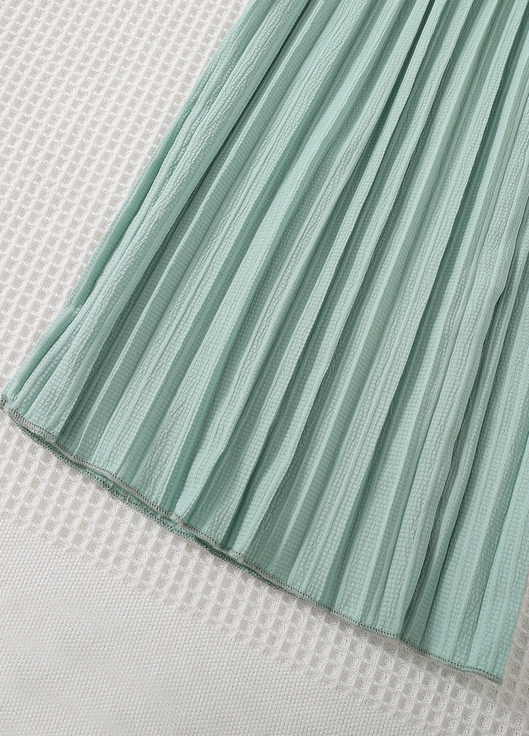 Светло-зеленый летний костюм (майка, брюки) SHEIN