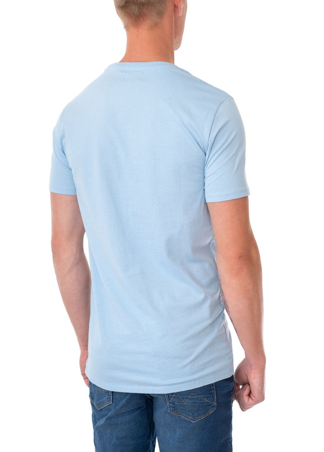 Голубая футболка E-Bound