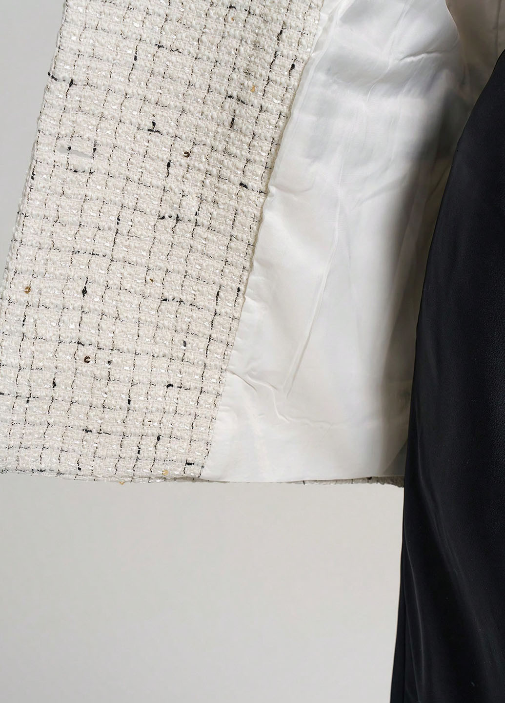 Молочное демисезонное Пальто однобортное SHEIN