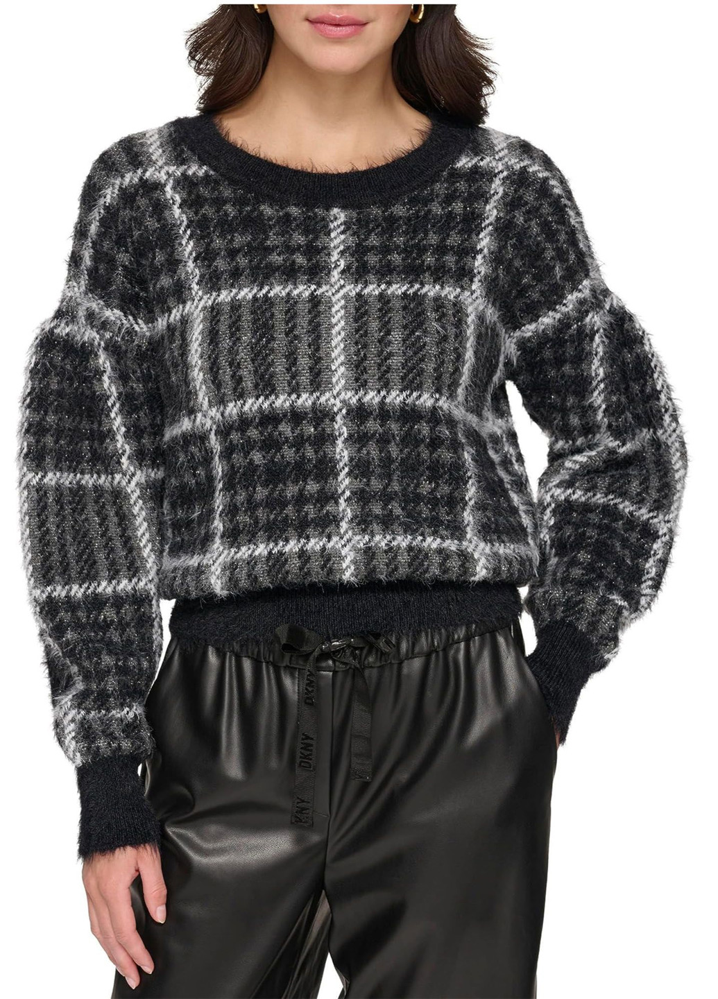 Чорний демісезонний светр джемпер DKNY