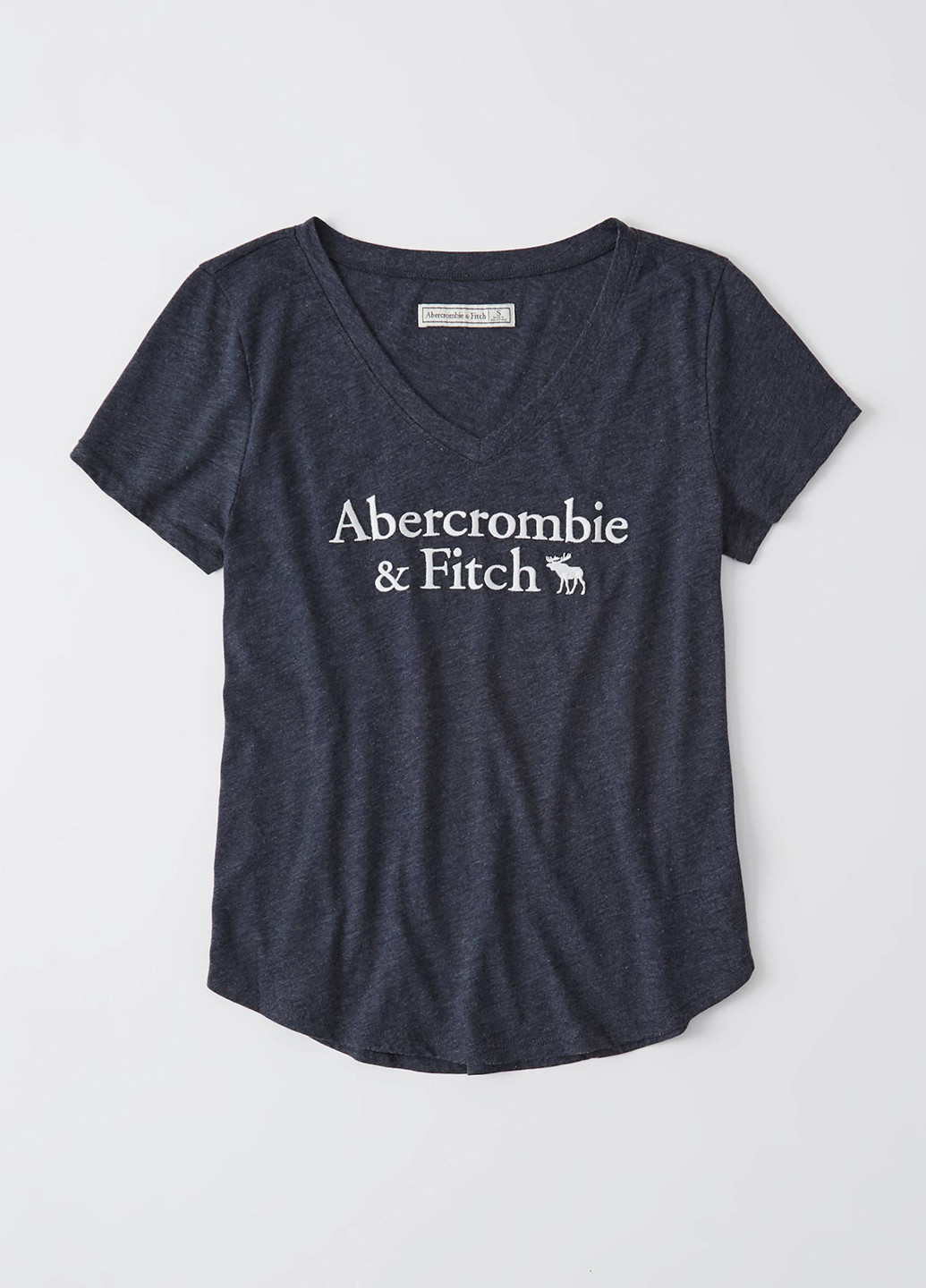 Темно-бірюзова літня футболка Abercrombie & Fitch